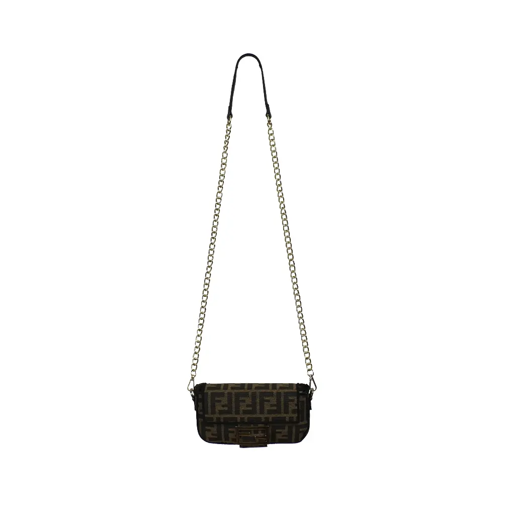 Bolso Baguette Mini  (Inspiración Fendi) - Marron 01.webp