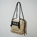 Bolso de rafia Scoubidou (Inspiración Tous) Negro 03.webp