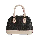 Bolso de mano y de hombro Monograma (Inspiración Louis Vuitton) Color marrón oscuro 02.webp