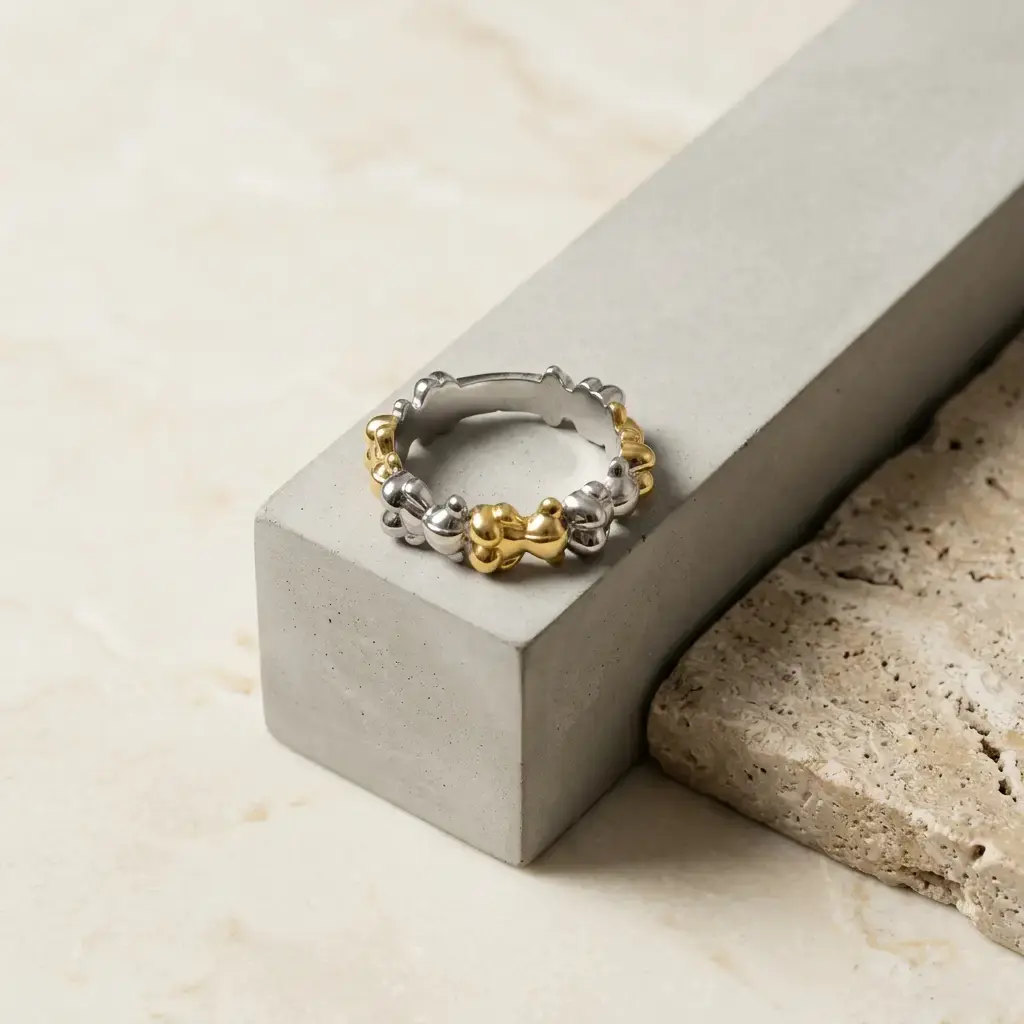 Anillo con diseño de ositos pequeños (Inspiración Tous) 03.webp