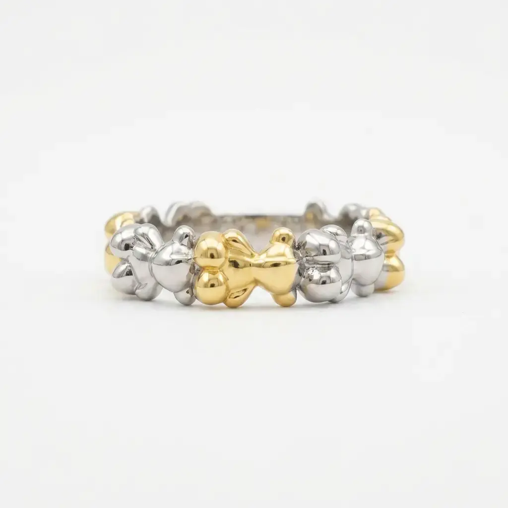 Anillo con diseño de ositos pequeños (Inspiración Tous) 01.webp