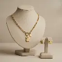 Conjunto pulsera y pendientes diseño oso (Inspiración Tous) 02.webp