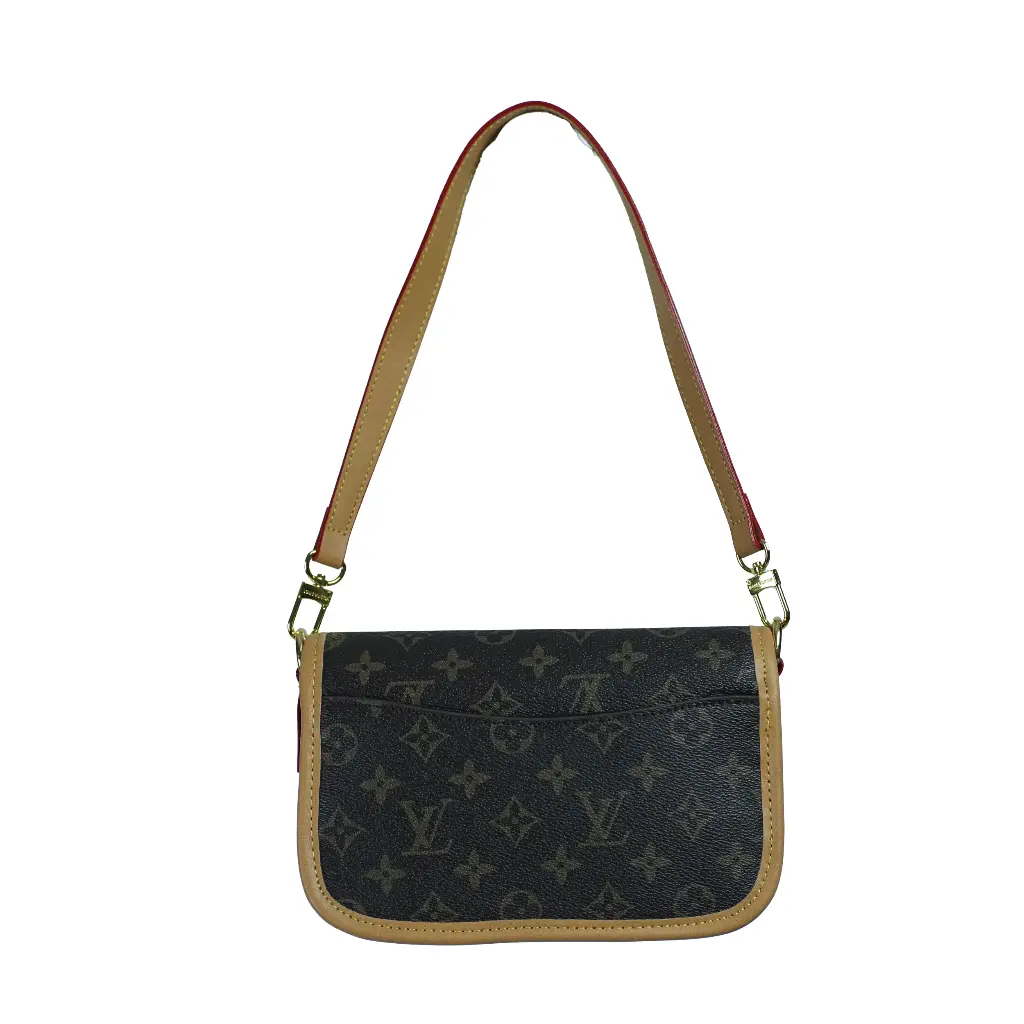 Mini bolso de mano y de hombro Monograma Hebilla (Inspiración Louis Vuitton) Color oscuro 02.webp