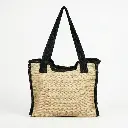 Bolso crochet de rafia Tote bag beige 03.webp