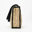 Bolso crochet de rafia Tote bag beige 04.webp