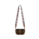 Mini bolso de mano y de hombro Monograma Hebilla (Inspiración Louis Vuitton) Color marrón 04.webp