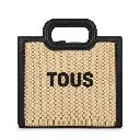 Bolso de hombro Scatolabox diseño trenzado (Inspiración Tous) Negro 01.webp