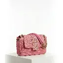 Bolso de mano Kooreloo con tachuelas Rosa 05.webp