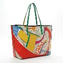 Bolso Tote multicolor estampado geometrico (Inspiración CH) 04.webp