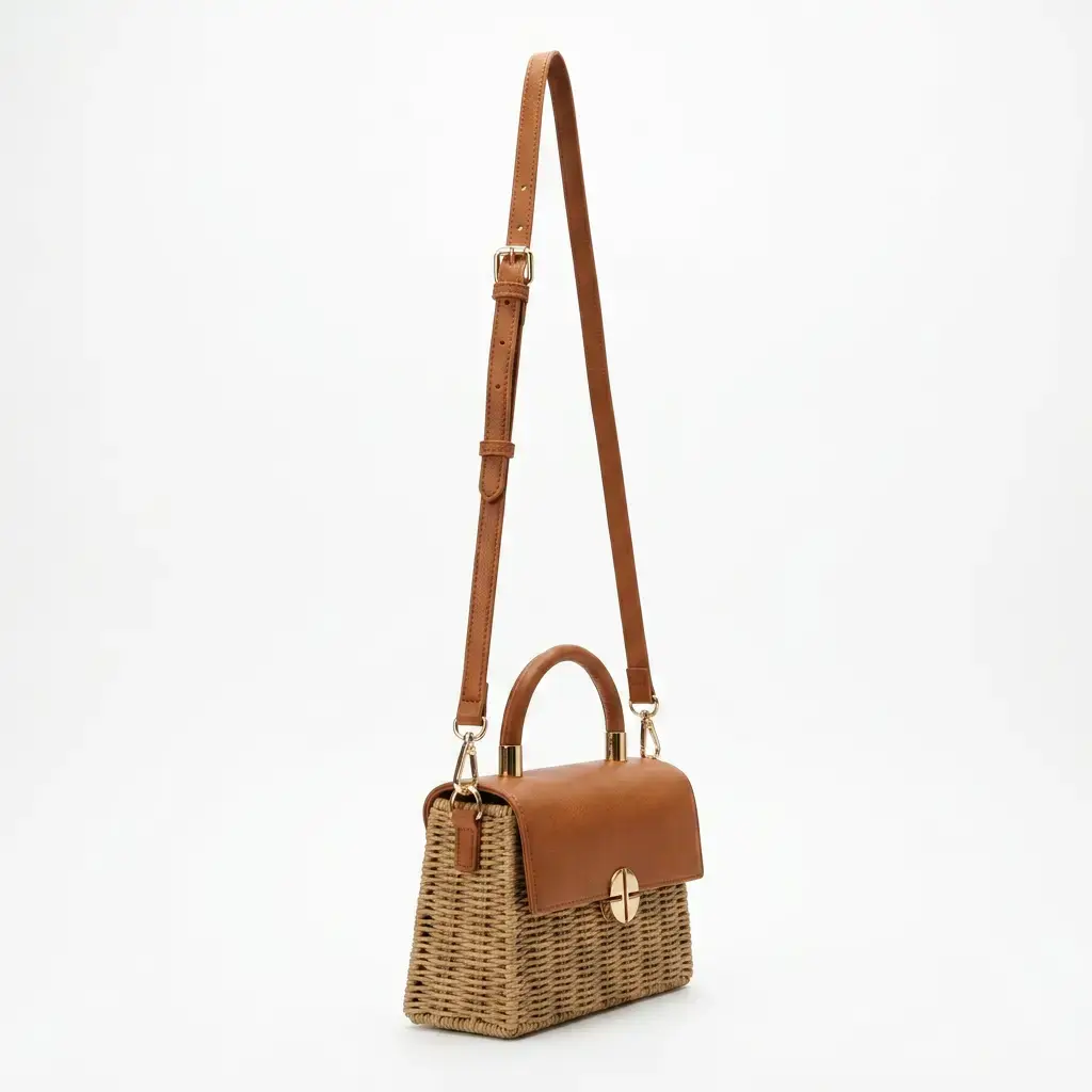 Bolso tipo cesta JSondo de solapa 05.webp