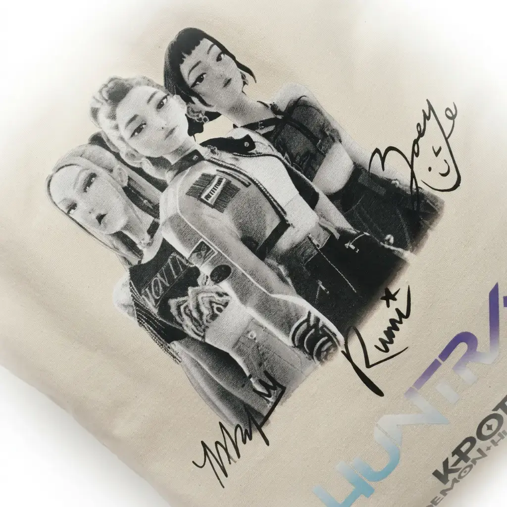Bolsa Tote Beige K-Pop Huntrix 03.webp