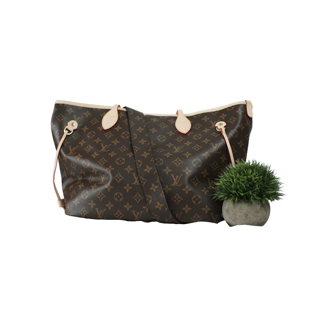 Bolso Louis Vo Shopper monograma - Inspiración Louis Vuitton) Color marron 03.webp