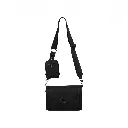 Bolso con monedero Negro (Inspiración Prada) 01.webp