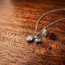Conjunto colgante y pendientes Bear (Inspiración Tous) 03.webp