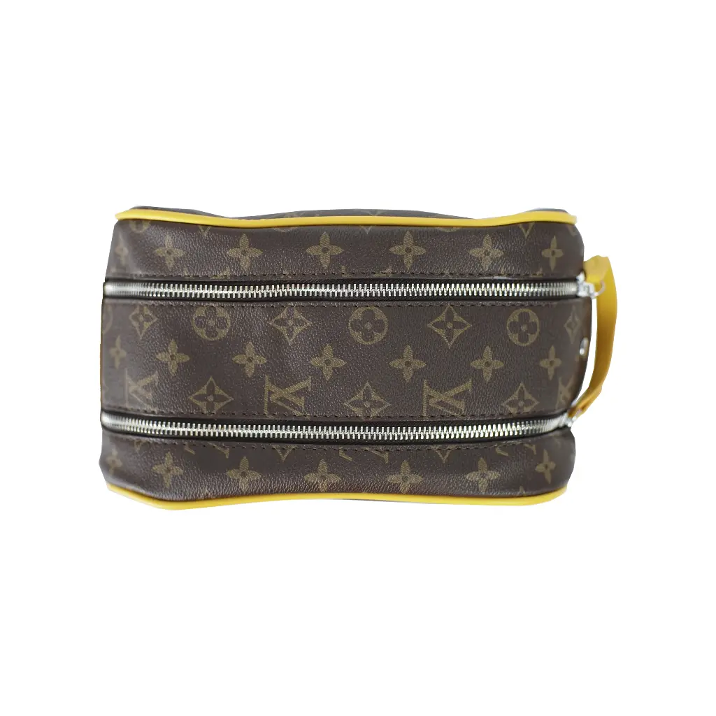 Neceser monograma LV ( Inspiración Louis Vuitton) Color Amarillo Marron.webp