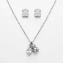 Conjunto colgante y pendientes Bear (Inspiración Tous) 02.webp