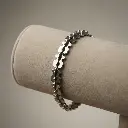 Pulsera carrusel motivos entrelazados forma de oso (Inspiración Tous) 02.webp