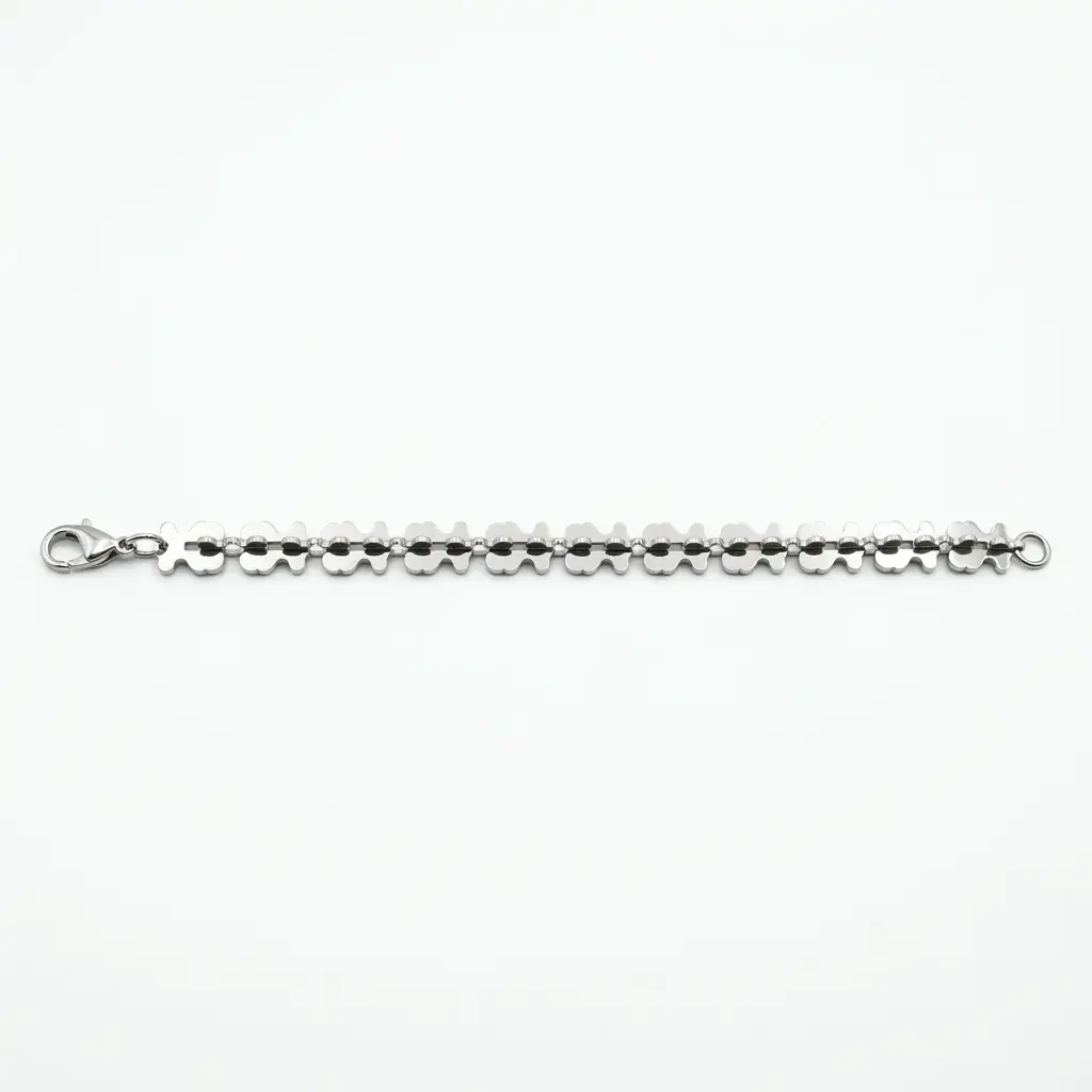 Pulsera carrusel motivos entrelazados forma de oso (Inspiración Tous) 01.webp