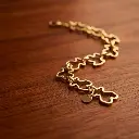 Pulsera diseño eslabones de osos (Inspiración Tous) 04.webp