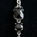 Pulsera motivo de oso onix negro (Inspiración Tous) 03.webp