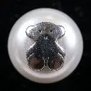 Pendientes Icon Pearl con motivo de oso (Inspiración Tous) 03.webp
