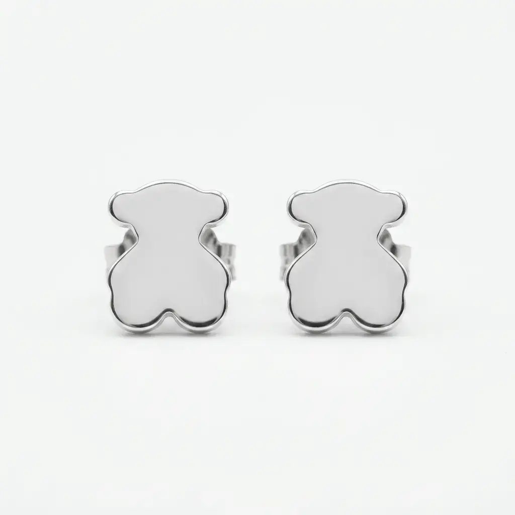 Pendientes Sweet Dolls icónica forma de oso (Inspiración Tous) 01.webp