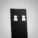 Pendientes Sweet Dolls icónica forma de oso (Inspiración Tous) 02.webp
