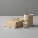 Pendientes Unode50 diseño de lineas cruzadas plata (Inspiracion Tous) 04.webp