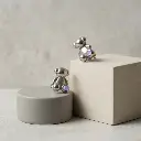 Pendientes de botón Bold Bear osito 3D (Inspiración Tous) 03.webp