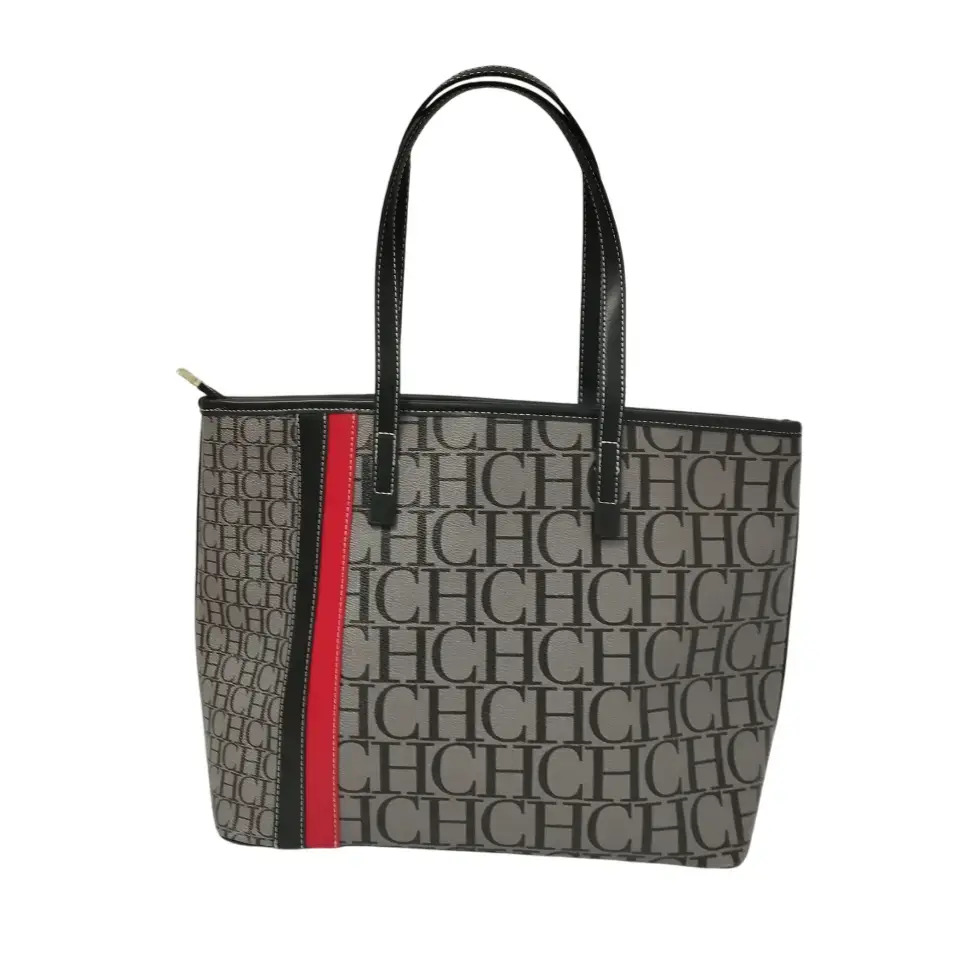 Bolso CH Shopper - Inspiración Carolina Herrera - Icon CH - Color Negro.webp