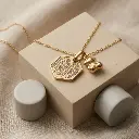 Colgante hexagonal decorado con motivo oso (Inspiración Tous) 07.webp