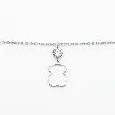 Colgante silueta con forma de oso (Inspiración Tous) 01.webp