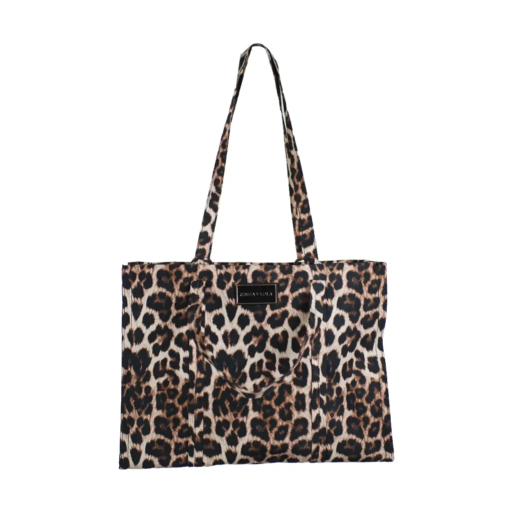 Bolso Shopper Estampado (Inspiración BImba y Lola) Color leopardo 02.webp