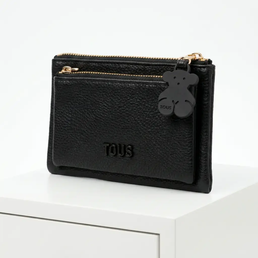Cartera pequeña Brenda (Inspiración Tous) Negro 01.webp