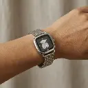Reloj Tous D-Logo Plata pantalla Negra (Inspiración Tous) 04.webp