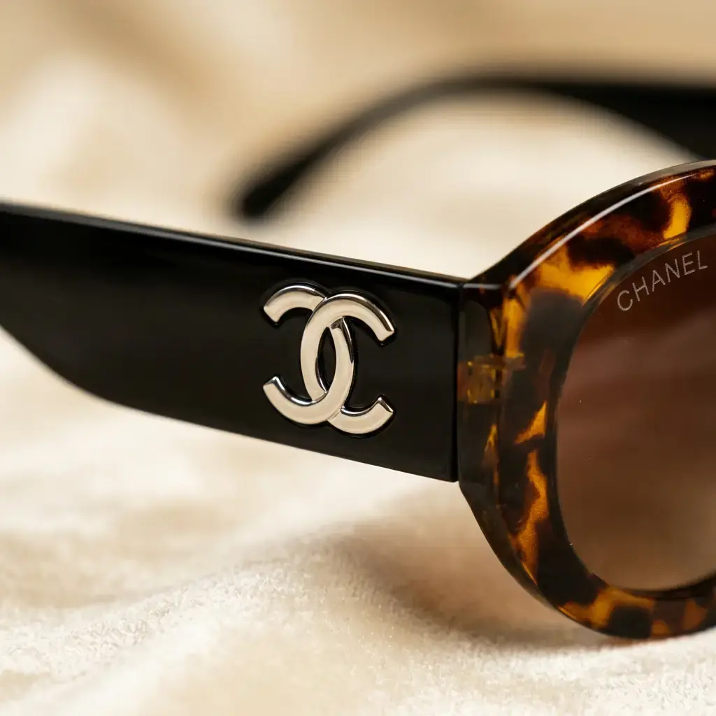 Gafas de sol ovaladas Carey (Inspiración Chanel) 03.webp