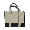 Bolso The Tote Bag - Inspiración Marc Jacobs - The Colorblock - Color Beige.webp