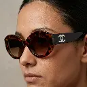 Gafas de sol ovaladas Carey (Inspiración Chanel) 04.webp