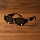 Gafas de sol ovaladas logotipo dorado relieve (Inspiración Miu Miu) 07.webp