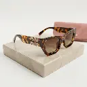 Gafas de sol  rectangular Glimpse Carey (Inspiración Miu Miu) 04.webp
