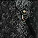 Bolso tote Neverfull con neceser Negro (Inspiración Louis Vuitton) 02.webp