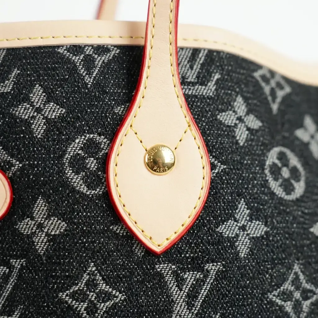Bolso tote Neverfull Damier Negro (Inspiración Louis Vuitton) 03.webp