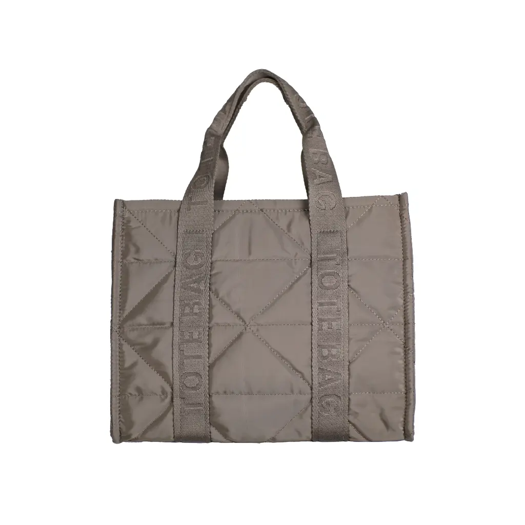 Bolso Tote Bag acolchado (Inspiración Bimba y Lola) Color camel 02.webp