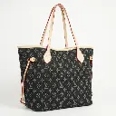 Bolso tote Neverfull Damier Negro (Inspiración Louis Vuitton) 05.webp