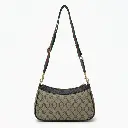 Bolso bandolera con cadena Monograma GG (Inspiración Gucci) Negro 05.webp