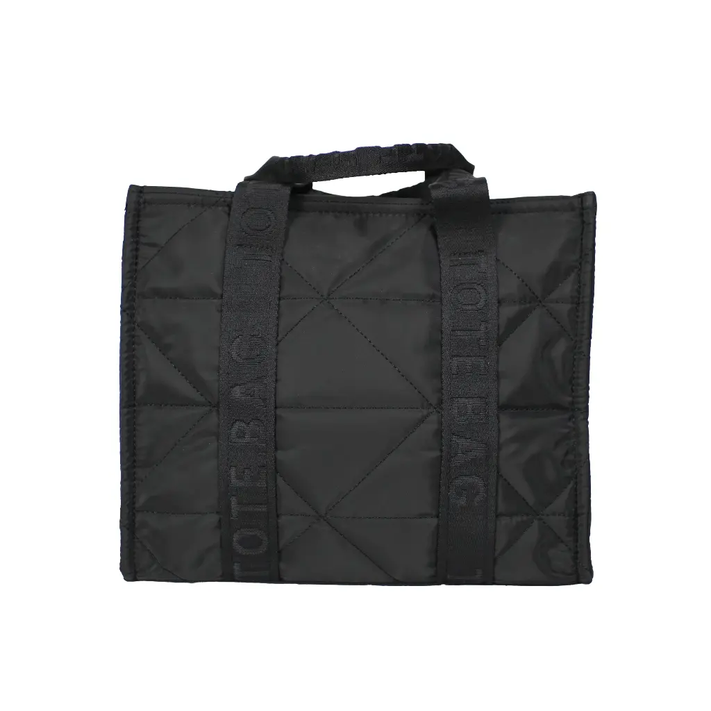 Bolso Tote Bag acolchado (Inspiración Bimba y Lola) Color Negro 03.webp