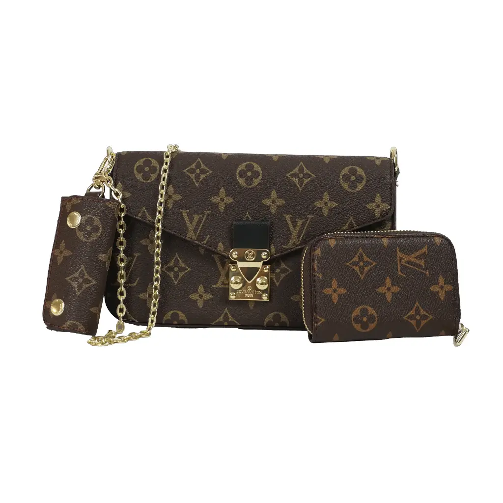 Conjunto de bolso y accesorio Monogram (Inspiración Louis Vuitton) 02.webp