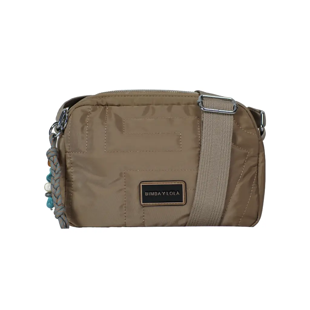 Bolso bandolera acolchado (Inspiración Bimba y Lola) Color Camel 04.webp
