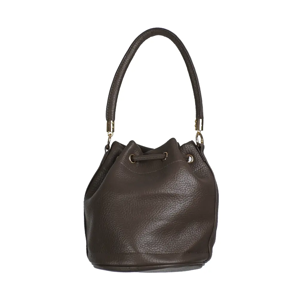 Bolso Bombonera The bucket (Inspiración Porfuit) Color Chocolate 02.webp