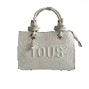 Bolso bandolera - Inspiración Tous Tipo Llavero - Color Blanco.webp